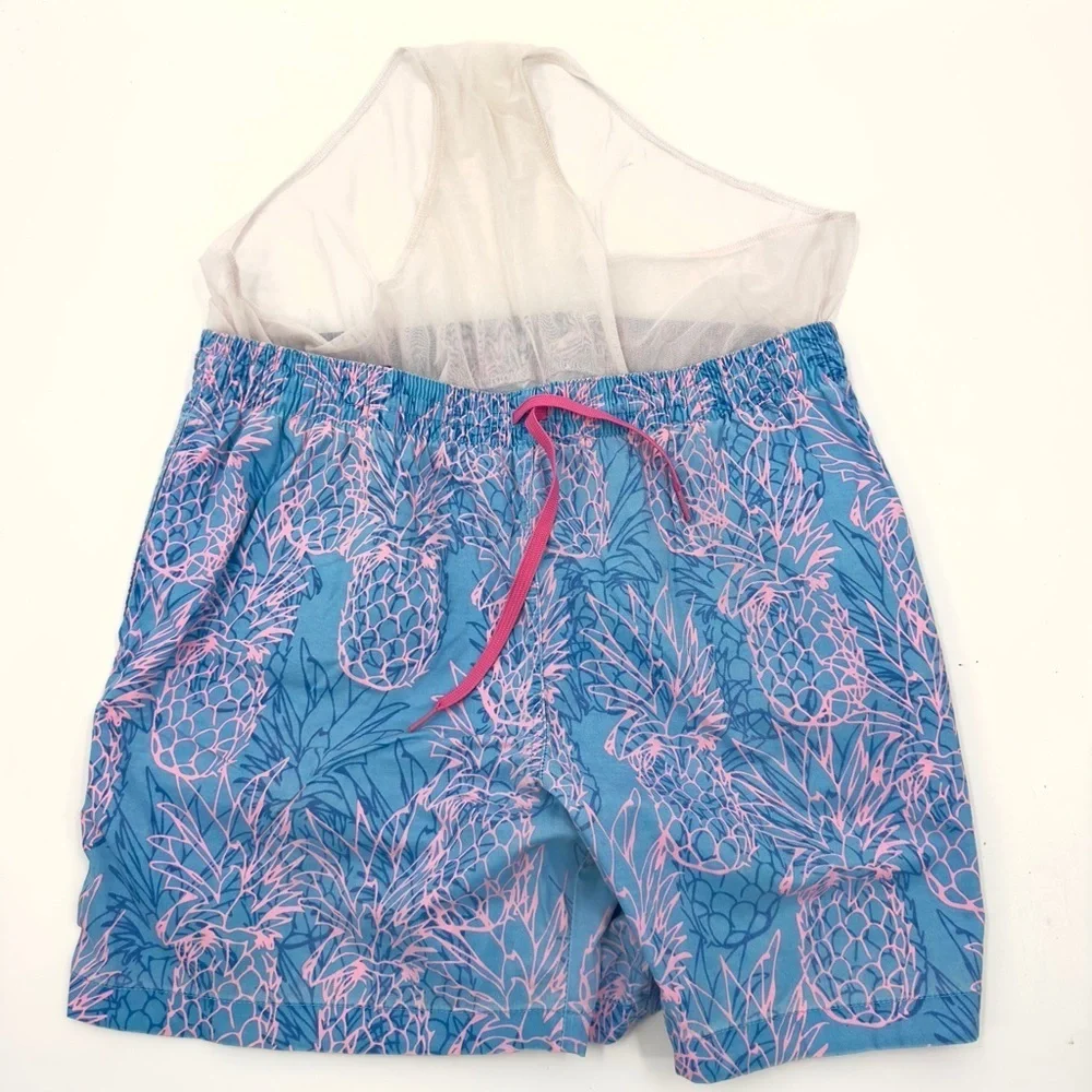 Chubbies Swim Shorts Mens XL Pineapple Colorful Trunks Tropical 5.5 Inch Inseam